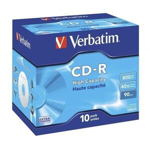 CD-R VERBATIM ALTA CAPACITAT 800 MB. 43427 (43428)