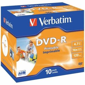 DVD-R VERBATIM IMPRIMIBLE 43520 (43521)