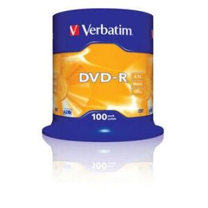 DVD-R VERBATIM -BOBINA DE 100- 43549