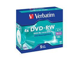 DVD-RW VERBATIM 4.7GB 43284