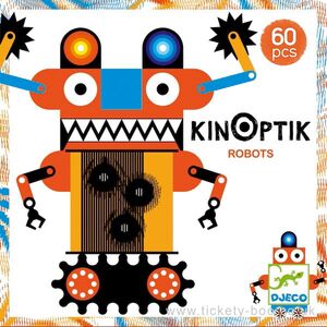 DJECO KINOPTIK ROBOTS 60 PCS DJ05611