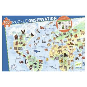 DJECO PUZZLE OBSARVATION ANIMAUX DJ07420