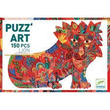 DJECO PUZZLE ART LION DJ07654