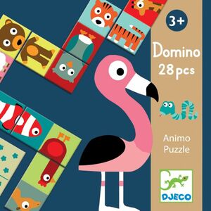 DJECO DOMINO PUZZLE ANIMALS DJ08165