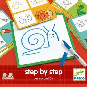 DJECO EDULUDO STEP BY STEP ANIMALS AND CO DJ08319
