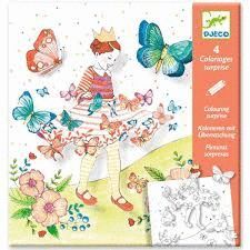 DJECO COLORIAGES LADY BUTTERFLY DJ09629