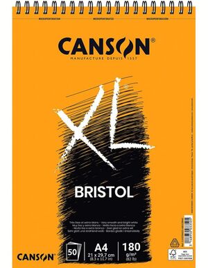 BLOC CANSON XL BRISTOL A-4 400129043