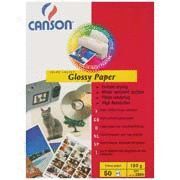 DIN A-3 CANSON PHOTO GLOSSY PAPER 180 GR.-50- 987.217