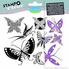 ALADINE STAMPO CLEAR PAPILLONS 04211