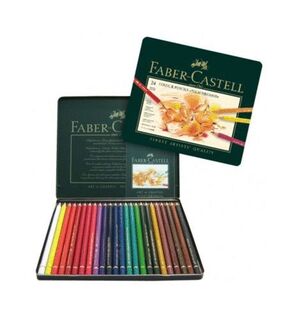 LLAPIS COLOR FABER POLYCHROMOS -C.METALL 24- 110024