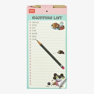 MAGNETIC LEGAMI NOTE-PAD SHOPPING LIST MNP0076