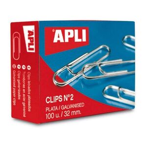 CLIPS APLI N.2 32 MM. -CAPSA DE 100- 2