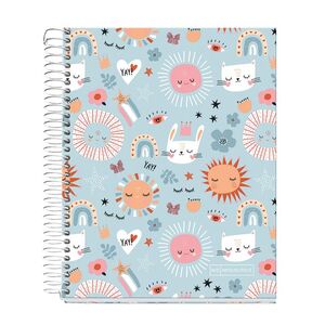 NOTE BOOK M.RIUS 4 COLORS A5 SUN VIBES