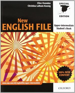 NEW ENGLISH FILE UPPER-INTERMEDIATE. STUDENT'S BOOK AND WORKBOOK WITHOUT KEY PAC