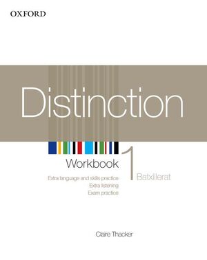 DISTINCTION 1. WORKBOOK (CATALAN)