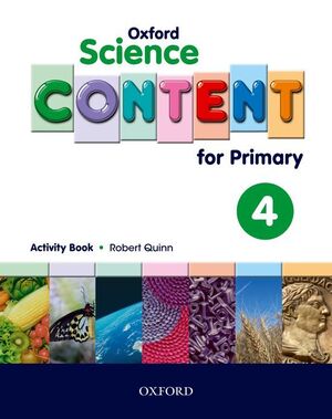OXFORD SCIENCE CONTENT FOR PRIMARY ACTIVITY BOOK 4