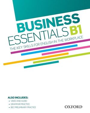 BUSINESS ESSENTIALS B1. STUDENT'S BOOK WITH DVD