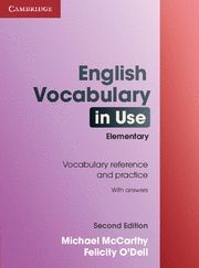 ENGLISH VOCABULARY IN USE (ELEMENTARY) WITH ANSWER