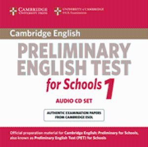 CAMBRIDGE PRELIMINARY ENGLISH TEST FOR SCHOOLS 1 AUDIO CDS (2)