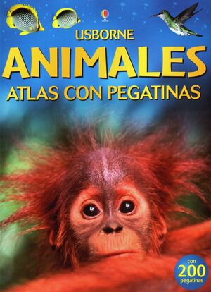 ANIMALES ATLAS CON PEGATINAS