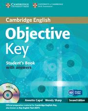 OBJECTIVE KEY STUDENT'S BOOK WITH ANSWERS WITH CD-ROM 2ND EDITION