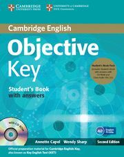OBJECTIVE KEY STUDENT'S BOOK PACK (STUDENT'S BOOK WITH ANSWERS WITH CD-ROM AND C