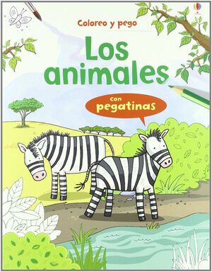 COLOREO Y PEGO LOS ANIMALES