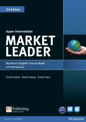 MARKET LEADER 3RD EDITION UPPER INTERMEDIATE COURSEBOOK WITH DVD-ROM AND MYLAB A