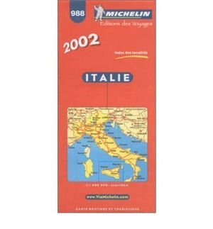 MAPA 988 ITALIA 2002 MICHELIN