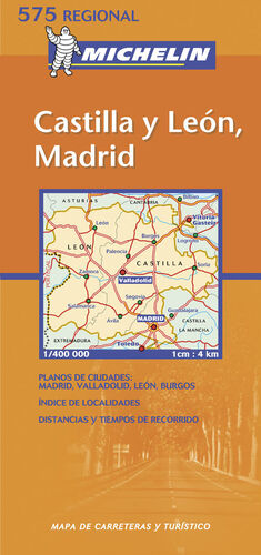 MAPA 575 REGIONAL CASTILLA Y LEON MADRID