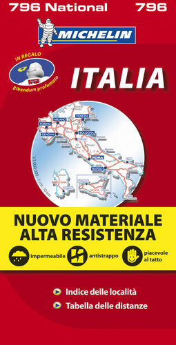 MAPA 796 ITALIA ALTA RESISTENCIA 2009