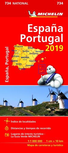 MAPA NATIONAL ESPAÑA - PORTUGAL 2019
