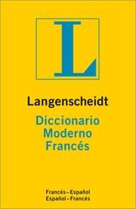 DICCIONARIO LANGENSCHEIDT MODERNO FRANDES ESPAÑOL ESPAÑOL FRANCES