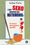 HAY SEXO DESPUES DEL MATRIMONIO