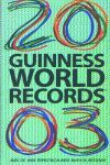 EL LIBRO DE LOS RECORDS 2003 GUINESS WORLD RECORDS 2003
