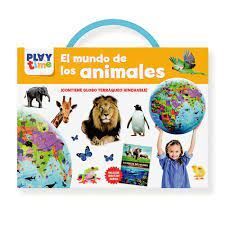 KIT GLOBO TERRÁQUEO HINCHABLE - EL MUNDO DE LOS ANIMALES