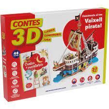 CONTES 3D - VAIXELL PIRATA - CATALÀ