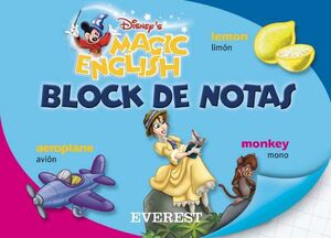 BLOCK DE NOTAS MAGIC ENGLISH