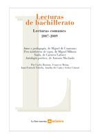 LECTURAS DE BACHILLERATO COMUNAS 2007-2009