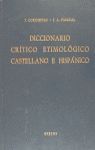 DICCIONARIO CRITICO ETIMOLOGICO CASTELLANO E HISPANICO RI-X