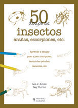 50 DIBUJOS DE INSECTOS, ARAÑAS, ESCORPIONES, ETC.