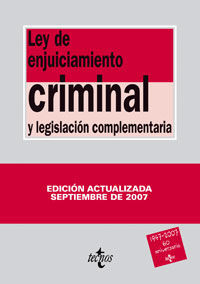 LEY DE ENJUICIAMIENTO CRIMINAL (22ª ED.)
