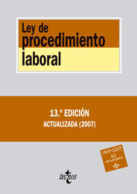 LEY DE PROCEDIMIENTO LABORAL (13ª ED.)