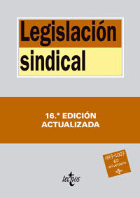 LEGISLACIÓN SINDICAL (16ª ED.)