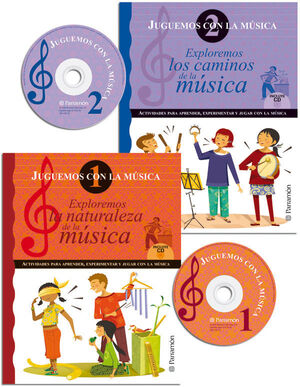 JUGUEMOS CON LA MUSICA (2 TOMOS+2 CD)