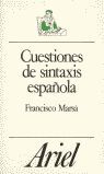 CUESTIONES DE SINTAXIS ESPAAOLA