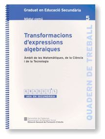 TRANSFORMACIONS D´EXPRESSIONS ALGEBRAIQUES