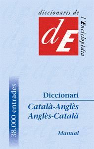DICCIONARI MANUAL CATALA ANGLES ANGLES CATALA