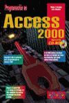 PROGRAMACION EN ACCESS 2000  -CD ROM-