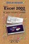 EXCEL 2002 OFFICE XP GUIA PRACTICA USUARIOS